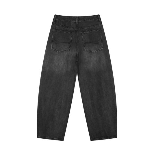 Club Sunfade Vintage Wash Barrel Leg Jeans