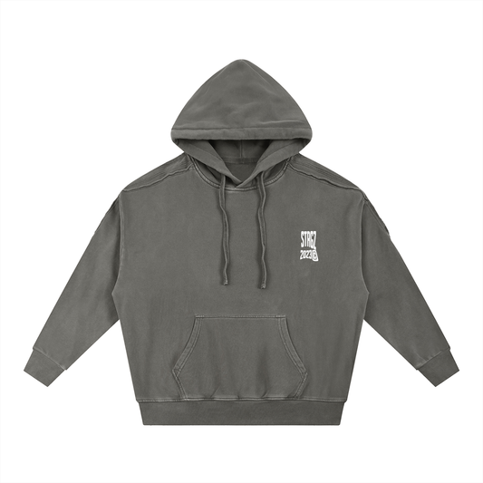® Washed Striped Hoodie