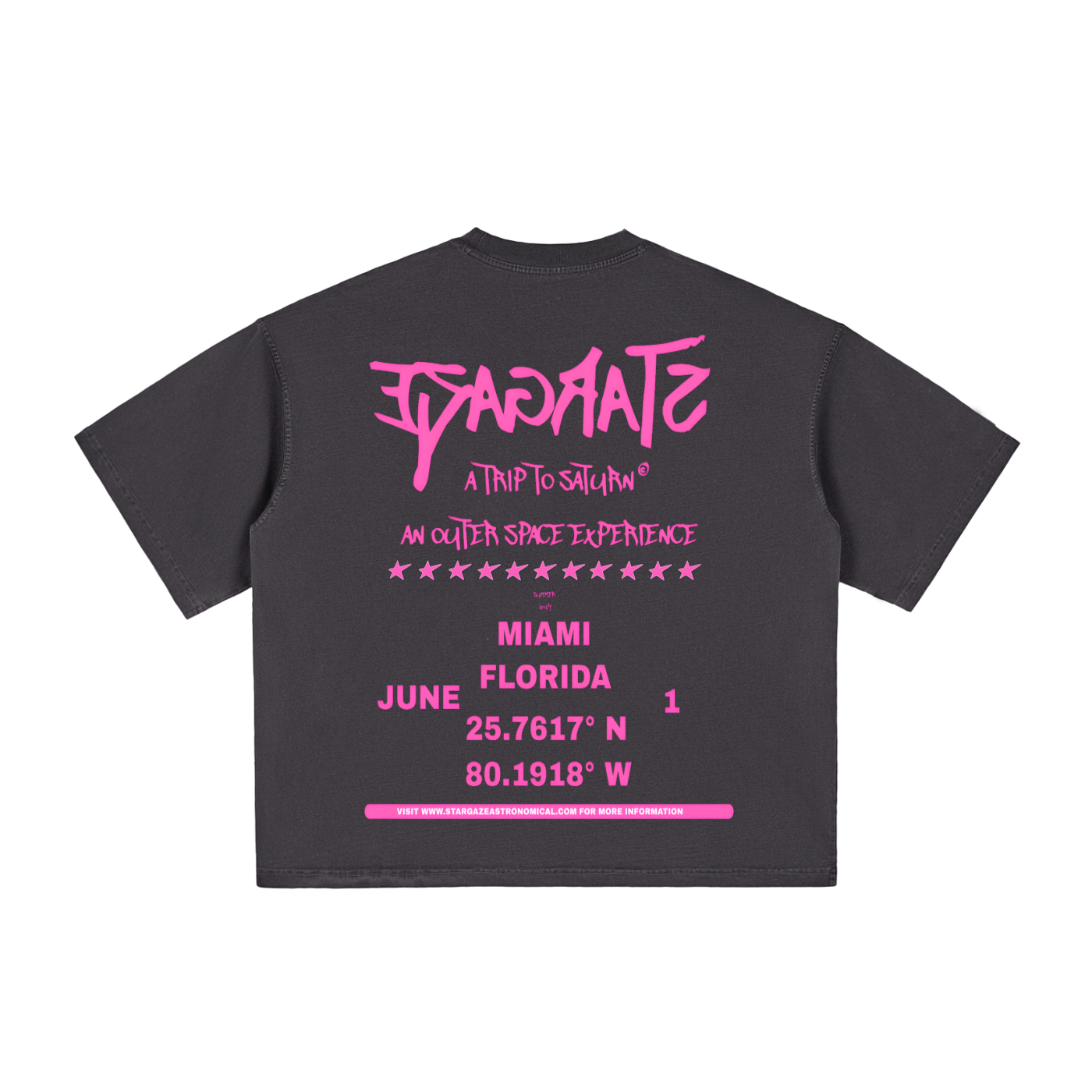 Saturn Boxy Oversized Tee