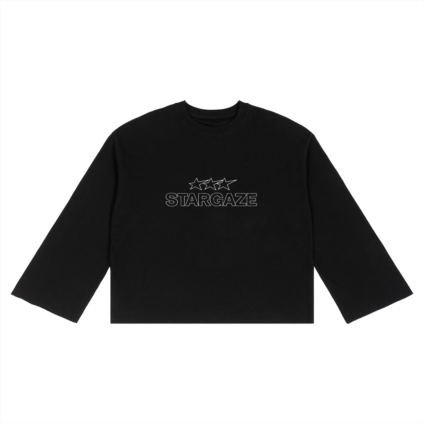 Triple Star Raw Edge Crewneck