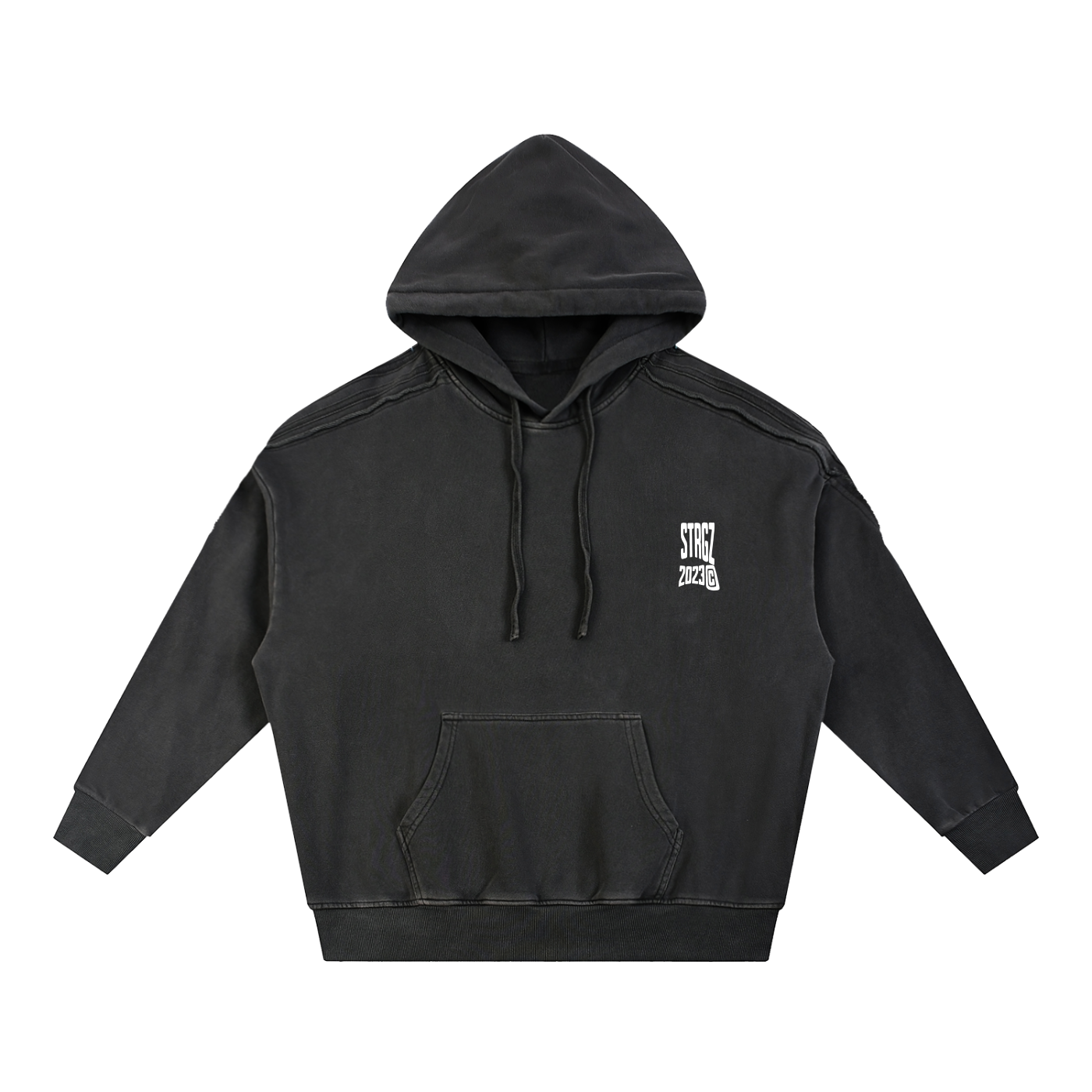 ® Washed Striped Hoodie