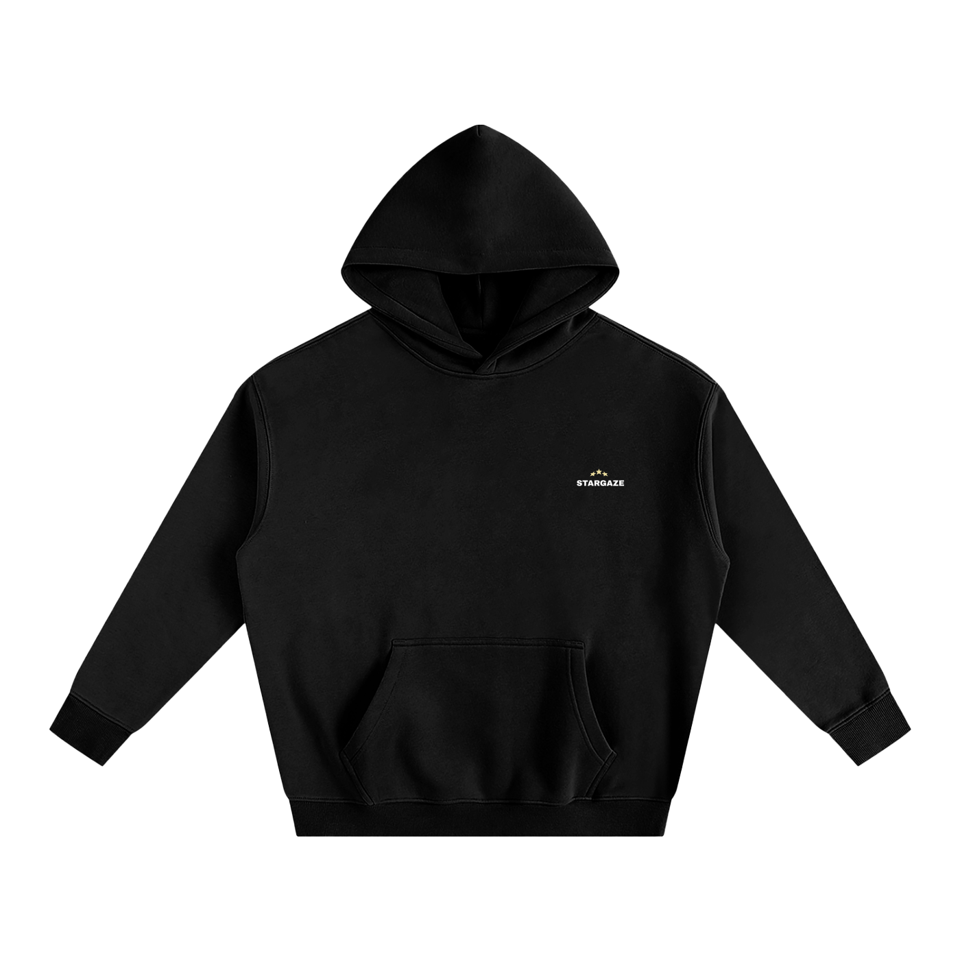 Three Star Oversized Hoodie