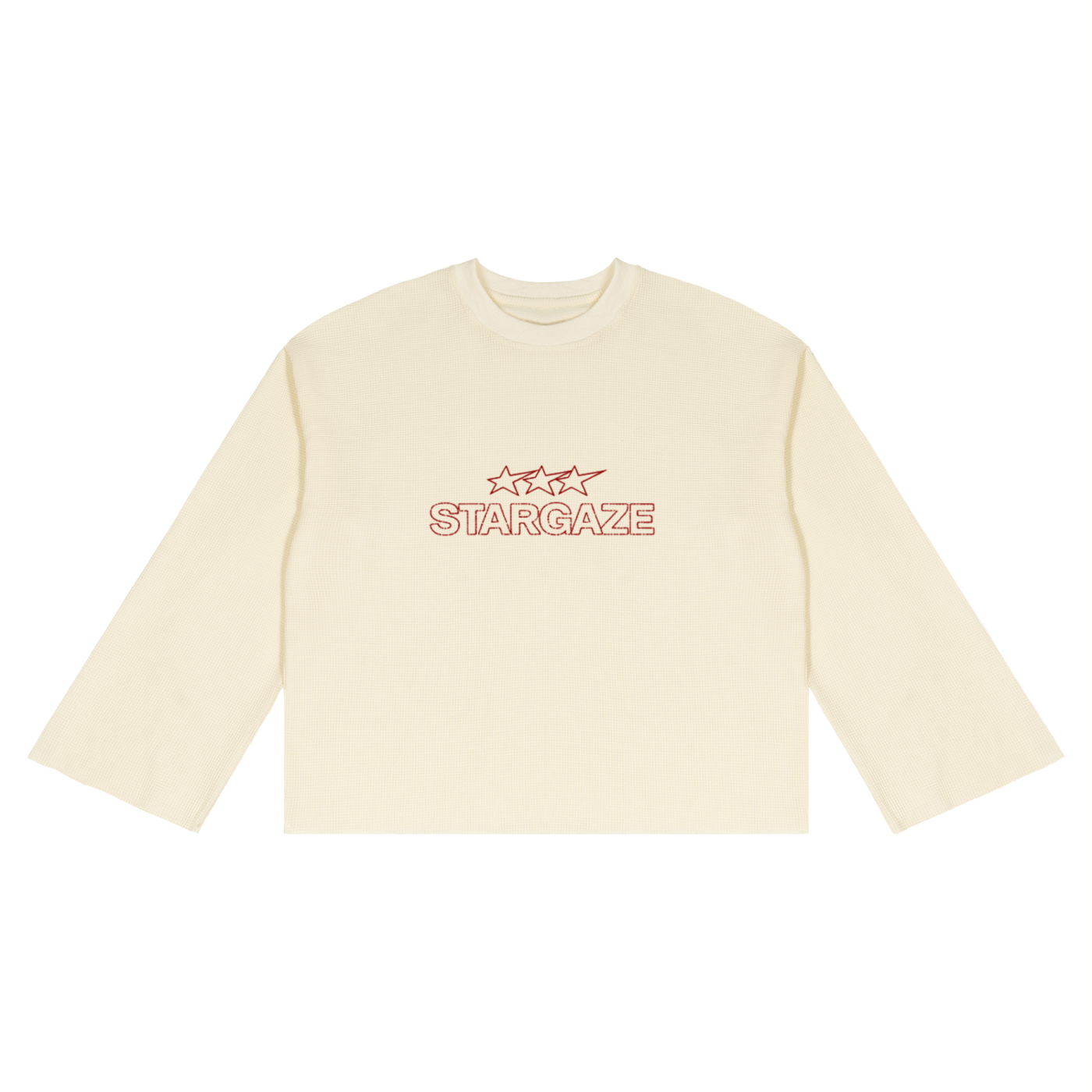 Triple Star Raw Edge Crewneck