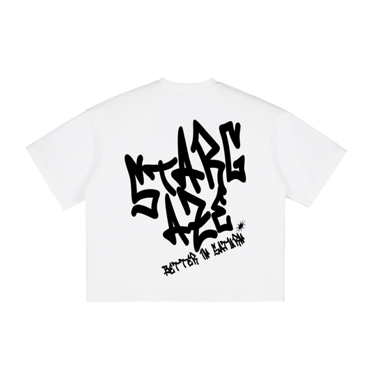 Distorted Boxy Oversized Tee
