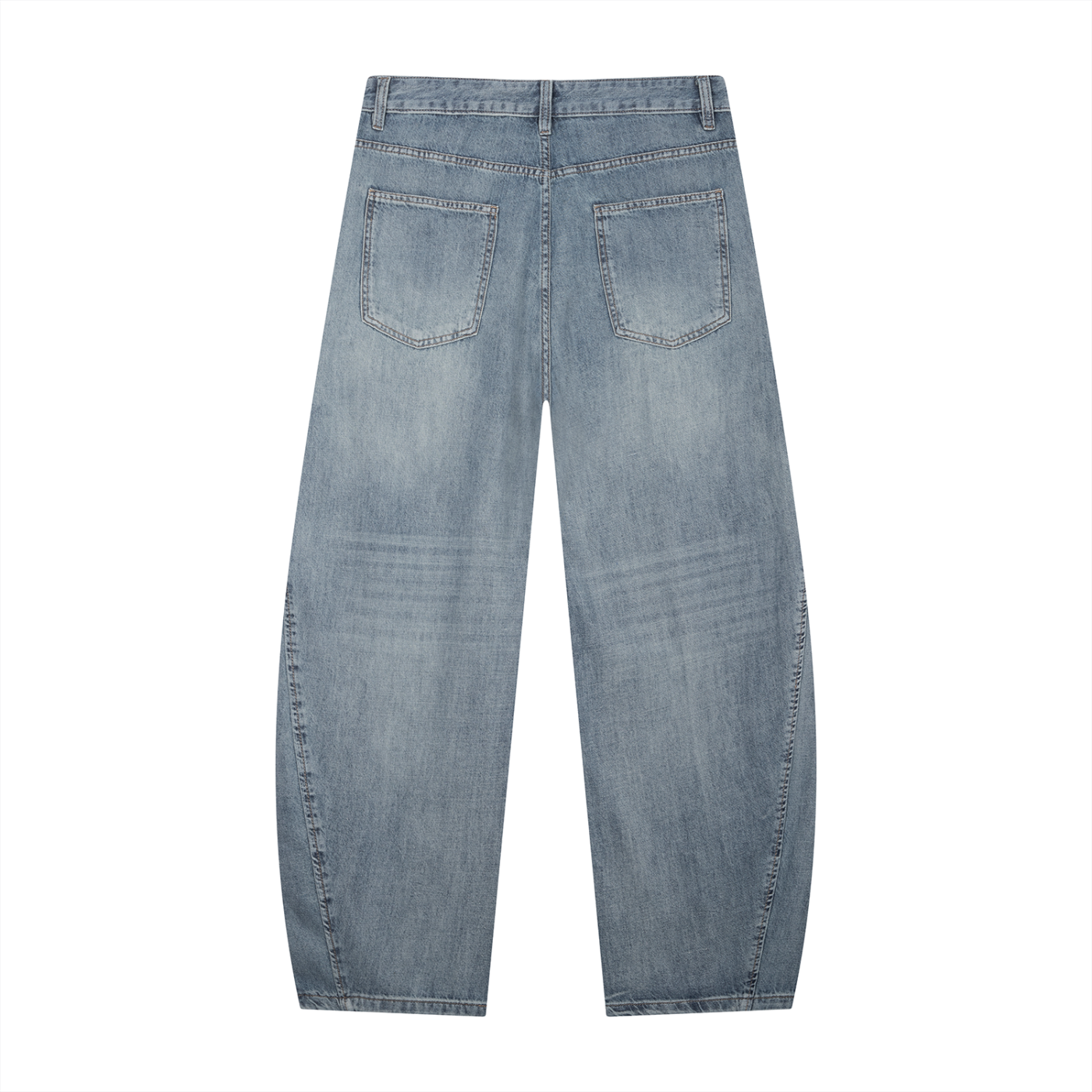 Club Vintage Wash Barrel Leg Jeans