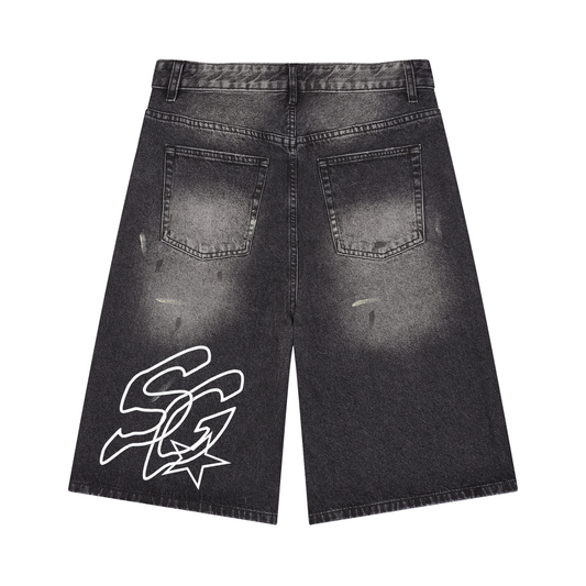 Club Wide Leg Jorts