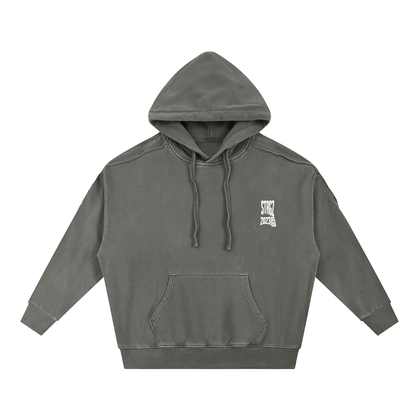 ® Washed Striped Hoodie