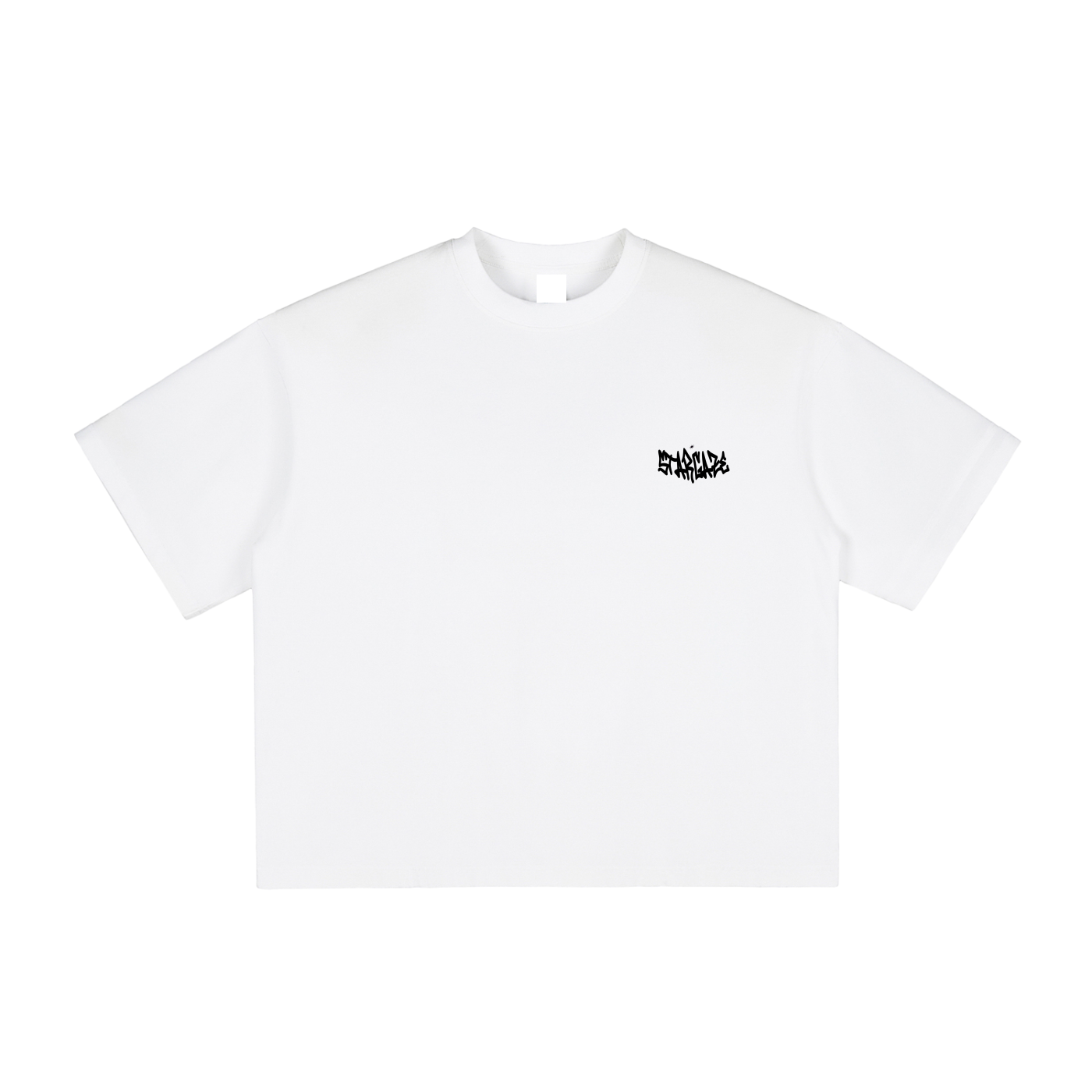 Distorted Boxy Oversized Tee