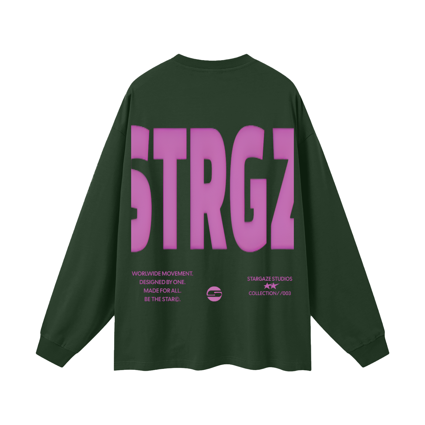 Cut Oversized Long Sleeve Tee