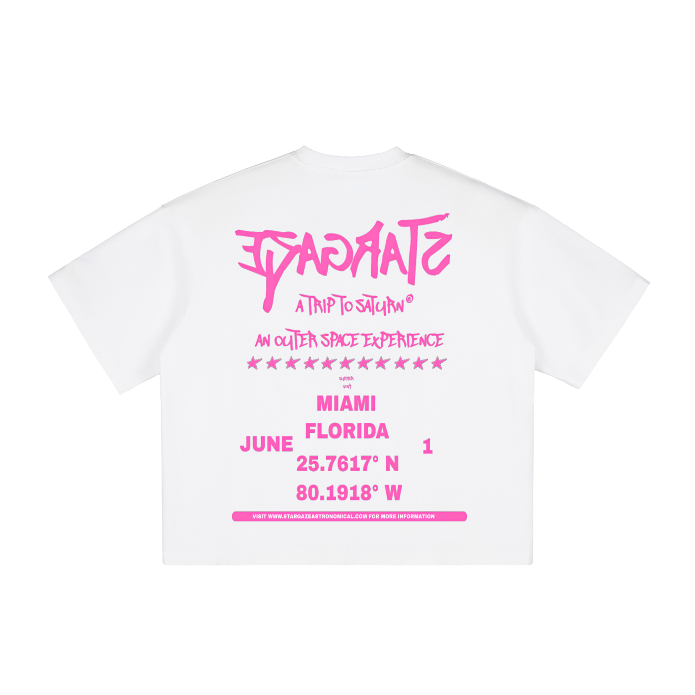 Saturn Boxy Oversized  Tee