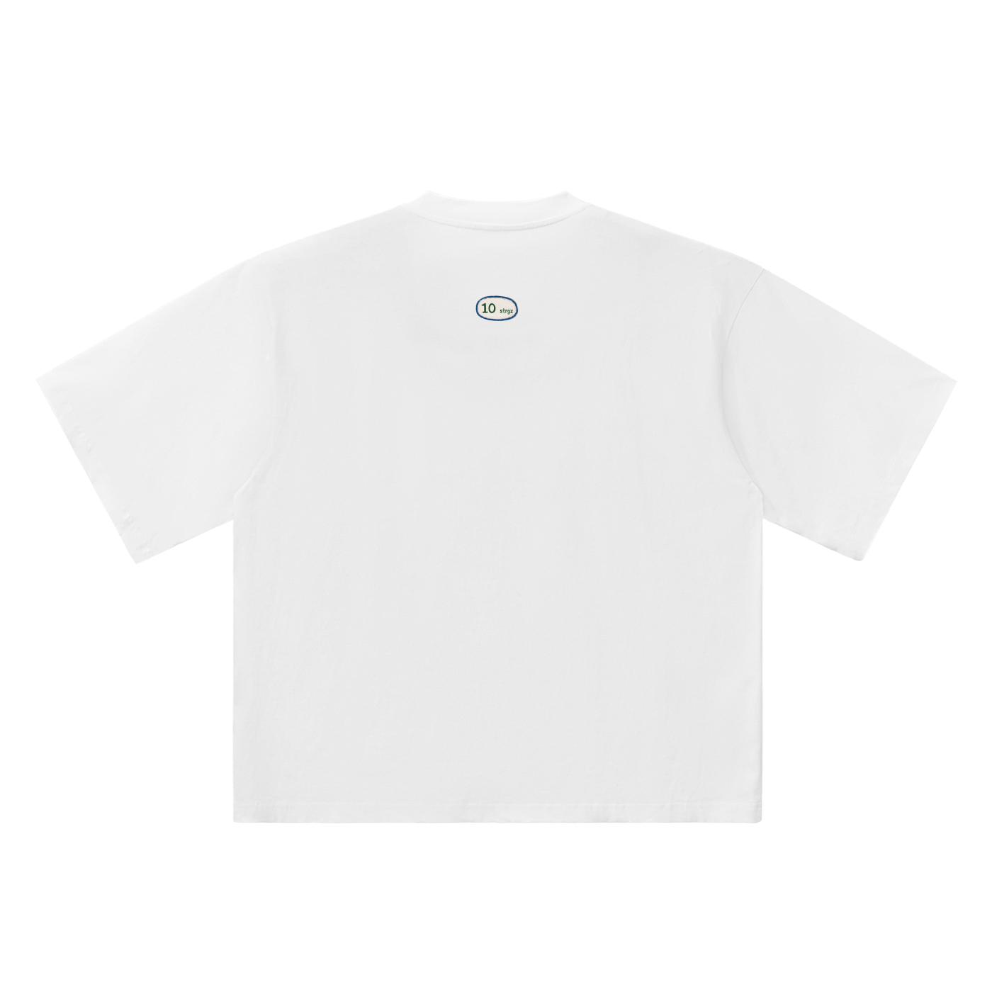 Dial Front Oversized Drop Tee