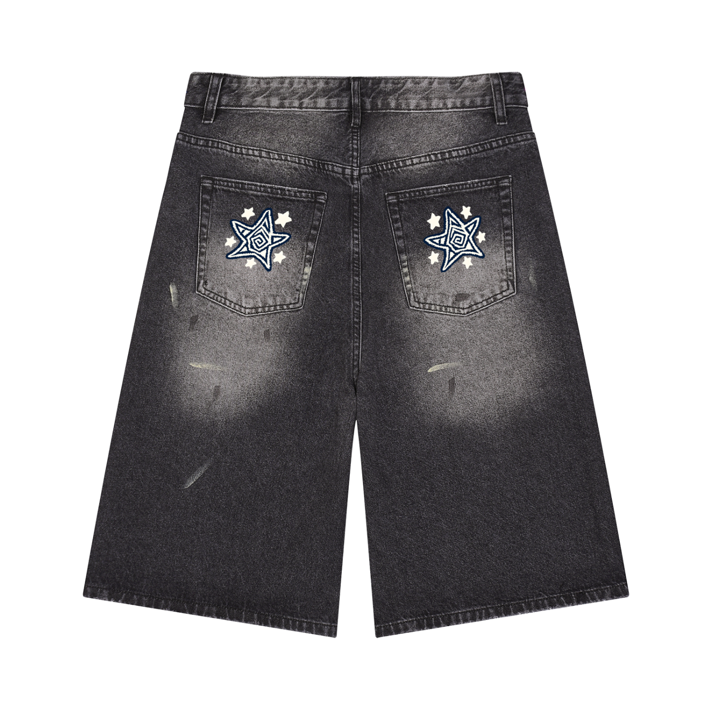 Spiral Wide Leg Jorts